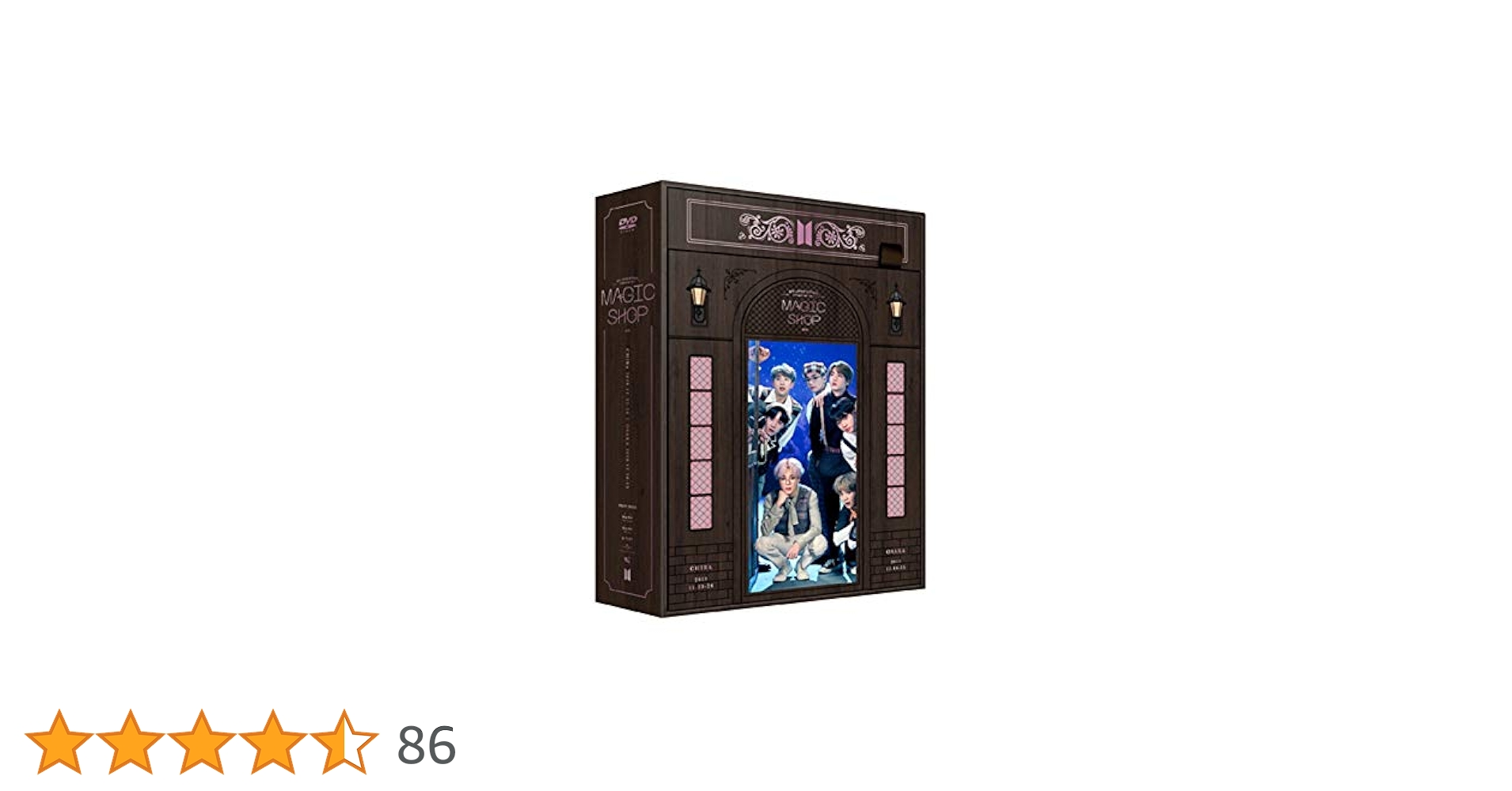 BTS MAGIC SHOP DVD ペンミ JAPAN RARE BTS JAPAN OFFICIAL FANMEETING VOL.5 MAGIC SHOP DVD BOX